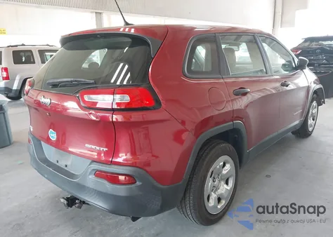 2015 Jeep Cherokee Sport из США, поврежденный, VIN 1C4PJLAB3FW536234